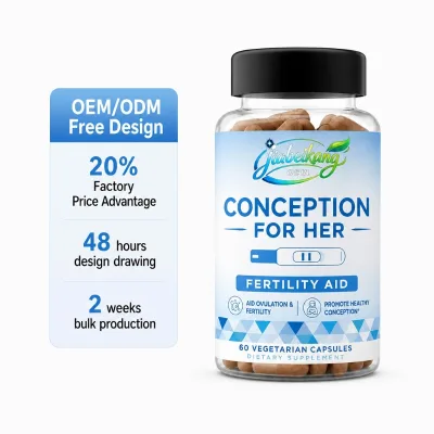 OEM Women Health Natural Regulate Cycle Balance Hormones Aid Ovulation Prenatal Female Fertility Capsule