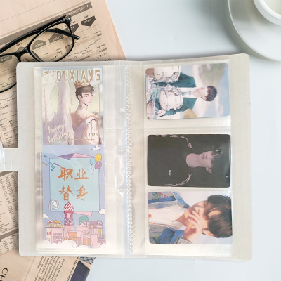 Transparent Photo Album 3'' Wedding Photo Album Korean Idol Photos Ticket Collect Frames