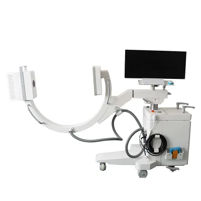 ICEN IN-5KW-P New Arrival Vet 5kw Mobile Veterinary Surgical Digital FPD Flat Panel Detector C-arm X Ray Machine