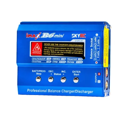 For SKYRC B6 Mini Smart Professional Balance Charger Discharger for RC Helicopter Drone NiMH NiCD LiHV NiCd PB Electrical Toys