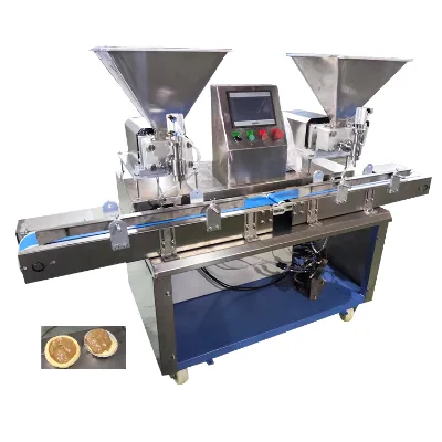 Automatic Cup Cake Batter Chocolate Injection Machine Cake Cream Injecting Machine