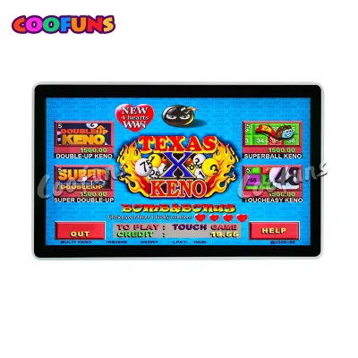 4 Hearts Super Double up Keno Touch Easy Keno Super Keno Game Board 4 in 1 Texas Keno