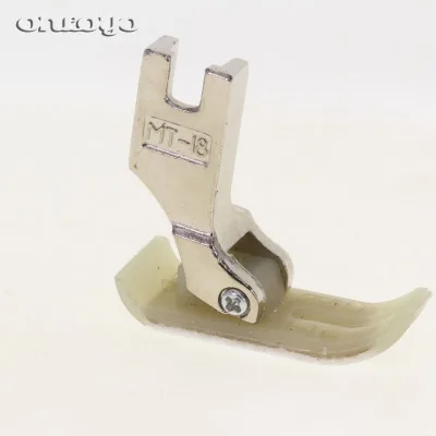 MT-18 Plastic Presser Foot, Triple the Presser Foot, the Middle Metallic Interlayer, the White Part of the Thickness of 0.8mm