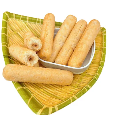 Wholesale Oil-Containing Puffed Food Oriental Rice Crackers Salted Egg Yolk Taste Rice Cracker
