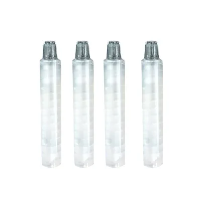 Transparent Plastic Chalk Holders, Dust-free Water-soluble Chalk Clips, Portable Chalk Extenders for Classroom Teaching