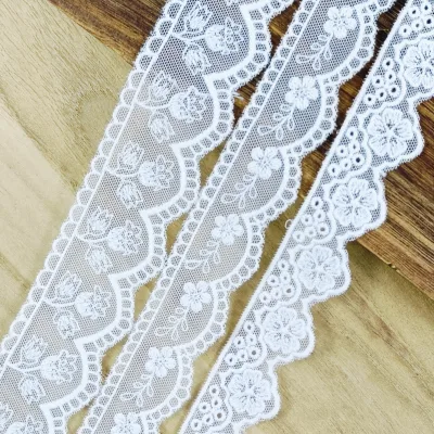 2.5CM ~ 4.0CM Wholesale Environment Friendly Lace Trimming for Home Textile Such As Girl's Dress