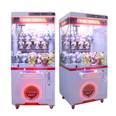 Baby Bear Wholesale Quality Cheap Claw Crane AMachine Coin Operated Gift Toy Doll Claw Machine with Coin Acceptor