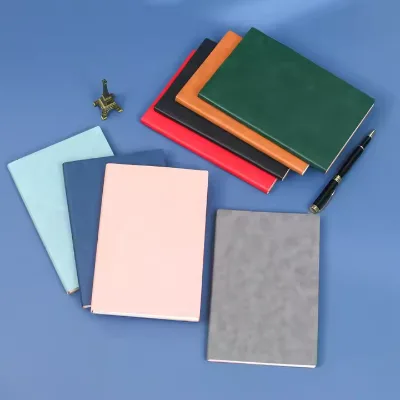 Notepad A5 Sheepskin Notepad Classic Leather Writing Soft Notebook Study Notebook