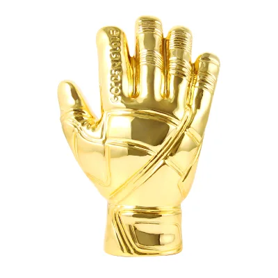 Multiple Design Available Trophy Cup Crafts Sport Competition Trophy Hot Selling Gloves Available Accessory