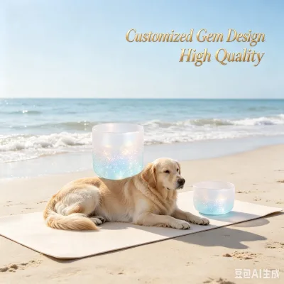 Mutual Alchemy Crystal Singing Bowls Sacral Authentic Relax Pure Zen Calm Heart Relief Balance Mindfulness Sound Bowl