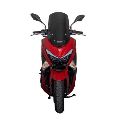 The Red Color of This Motorcycle Cool, Flexible and Durable Fashionable commuter Style Motorcycle