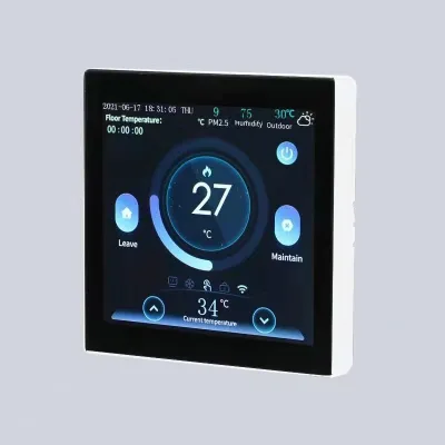 Tuya WiFi Color Screen Heating Thermostat Universal for Electric Heating/water Floor Heating/gas Wall-mounted Boiler Control