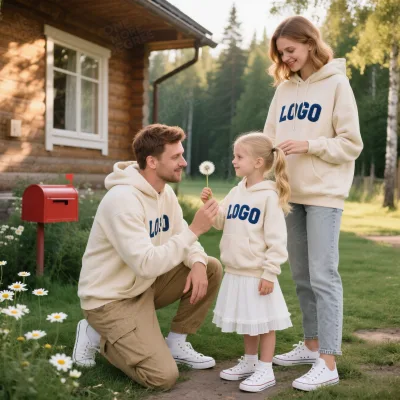 Hoodie Eco-Conscious Streetwear 260GSM Soft Feel Custom Logo