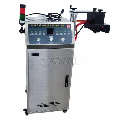Auto Water-Cooled Induction Sealer, Customizable for Various Plastic Bottles, Permanent Seal Assurance
