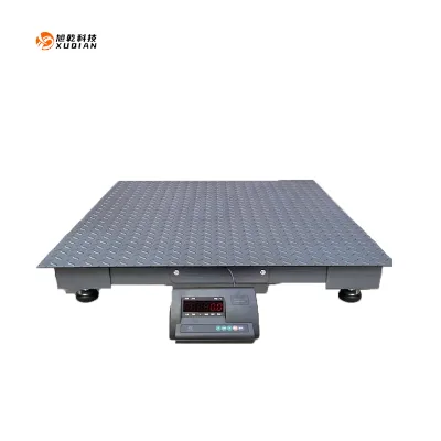1*1m 1 Ton Digital Floor Scale Price 1000kg Cheap Floor Scale