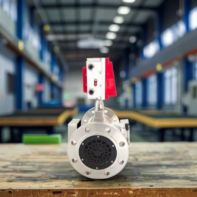 Flanged Steam Industrial Natural Gas Turbine Flow Meter Stainless Steel Electro Magnetic Turbine Vortex Flowmeter Transmitter