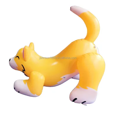 Inflatable Dog Yard Sprinkler, Lawn Sprinkler for Kids