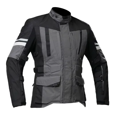 First Fiber FF-MC-129 Best Selling 220g Oxford Motorcycle Jacket Quick Dry Protective Breathable Multi Pockets Motorbike Riding
