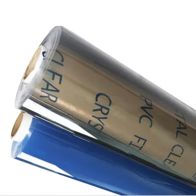 Custom Thickness Pvc Ultra Transparent Film In Roll Flexible Transparent Pvc Film Transparent Vinyl Roll Tent Boat Window