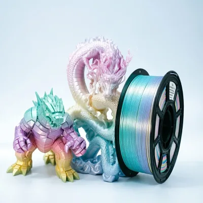 OEM ODM Supported High-Speed 1.75mm 3D Printer Filament 1kg Packs of PLA/PETG/ABS/TPU/SILK PLA/WOOD 3d Printer Factory Maker