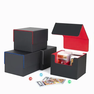 Rating Playing Card Deck Box Trading Card Storage Game Board Paper Card Plastic Box for Tarot Mtg Poke Mons Tcg Yugioh