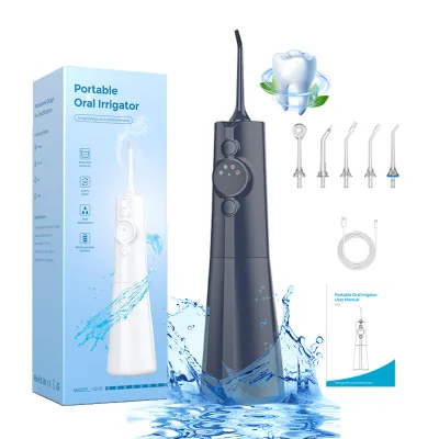 Wholesale Professional Electric Flosser 300 Ml Handheld Waterfloss Pulsing Water Flosser Electric Oral Irrigator for Family