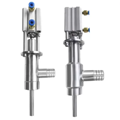 Anti-drip Filling Head 304 Stainless Steel Pneumatic Filling Valve Paste Sauce Filling Machine Accessories Direct