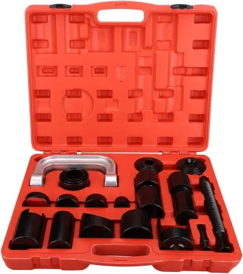 21PCS Ball Joint Service Tool Kit for 2WD and 4WD Car Repair Remover Installer Universal U Joint Puller