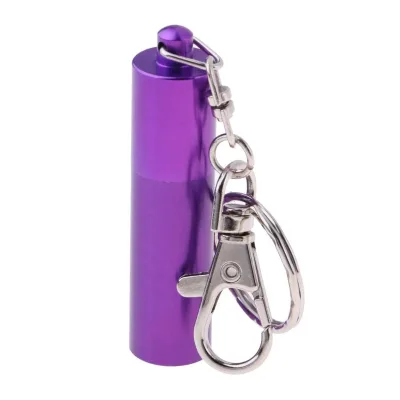 Cueelf Durable Anodized Aluminum Stainless Steel Billiard Cue Tip Pricker Tool Portable Pocket Tip Pick With Keyring