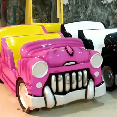 Large 8 Shape Drifting Car Amusement Machine 24 Persons for Fairground & Park