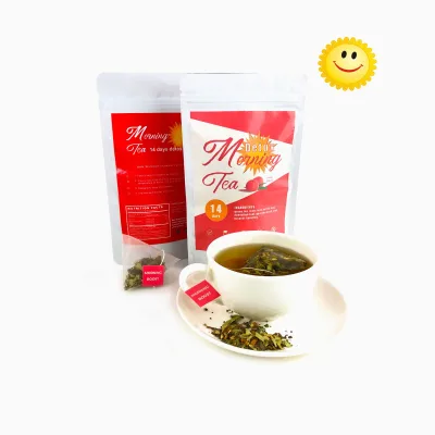 DISCT Peach Flavor Herbal Tea in Nylon Triangular Teabags Natural Herbal Pieces Blend