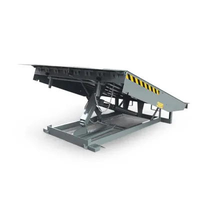 High Quality Portable Platform Dock Leveler With Free Bumpers Stationary Loading Hydraulic Manual Edge Dock Leveler