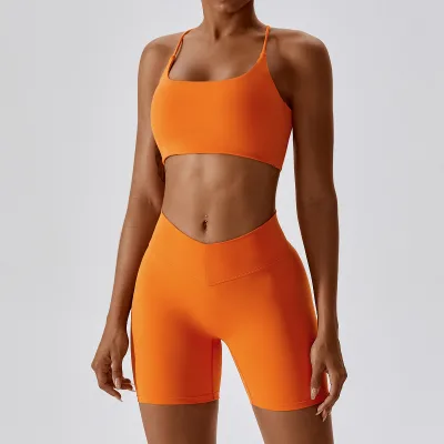Seamless Sports OEM Comfortable to Wear Women's Backless Crop Sports Bra Hot Selling Breathable Women Sports Bra