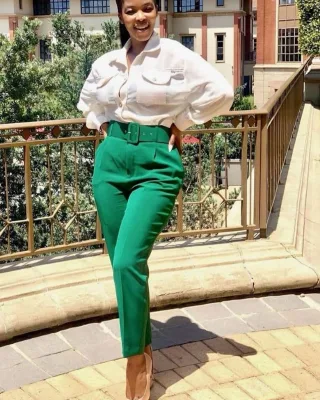 2025 High Waist Women Harem Suit Pants With Matching Belt Casual Formal Office Trousers for Ladies