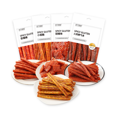 Live Streaming Sales Hot Strips Asian Snacks Viral Snacks Casual Food Complex Flavors Sweet and Spicy Spicy Strips LATIAO