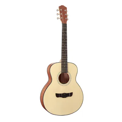 China Professional Guitar Factory OEM Custom  Spruce Small size Acoustic Guitars 36 Inch  Solid Acoustic guitar