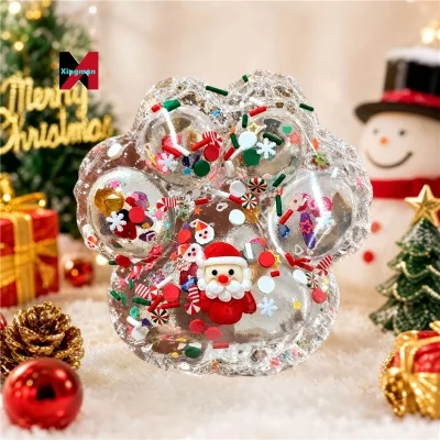 Cute Christmas Pinch Fun Cat's Claw Toys Festive Atmosphere Gloves Donuts High Quality for Welcome Gifts Tradeshow Giveaways