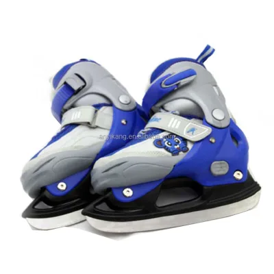 Adjustable Unisex Ice Hockey Skates, Diverse Styles, Versatile Professional