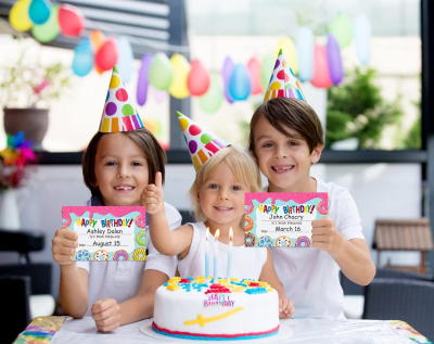 Birthday Certificates Award Card Certificates Gifts for Students for Kids Classroom to School Teacher Supplies