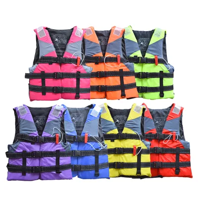 Good Price Life Jacket Adjustable Size Lightweight Waterproof Colorful Life Jacket for Adults and Kids