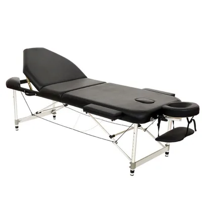 Home Spa Tattoo Bed Portable Folding Aluminum Alloy Massage Bed Massage Table