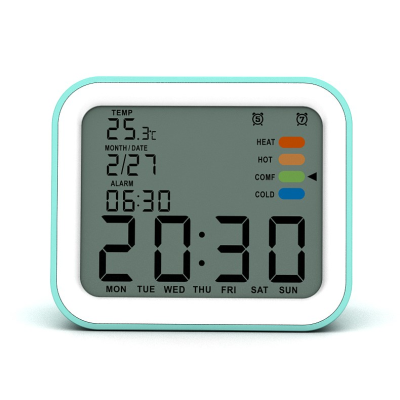 Nightstand Clocks for Bedrooms Digital Clocks Sleep Trainer Kids China Led Battery Operated Calendar Clock Wholesale
