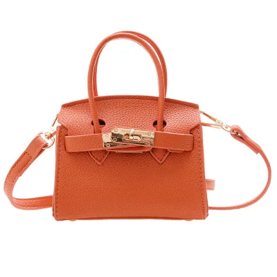 HY2 Retro Children's Crossbody Bag, Cute Handbag, Girls' Single-shoulder Bag