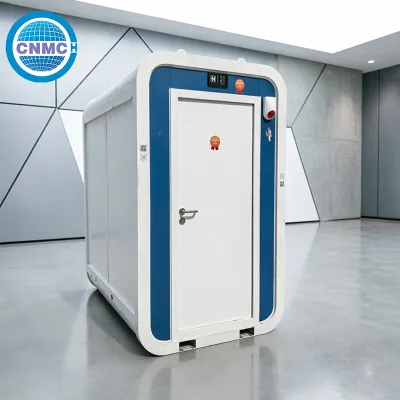 Luxury Flush Portable Toilet Ceramic WC High Strength Odor Control Mobile Bathroom with Water Tank for Event Wedding Public Use