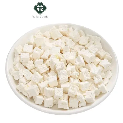 Cooking Foods Use Shan Yao White Chinese Dried Yam Dice Dehydrated Yam Slices Cut Dried Chinese White Yam for Herbal Medicine