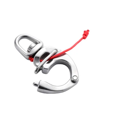 316 Stainless Steel Spring Hook Marine Boat Hardware Rigging Clip 8-shaped Spring Hook Safety Snap Hook Marine Hardware