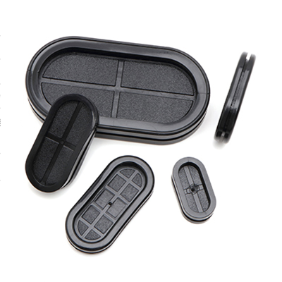 Customized Ellipse Grommet Oval Grommet Oblong Rubber Grommet