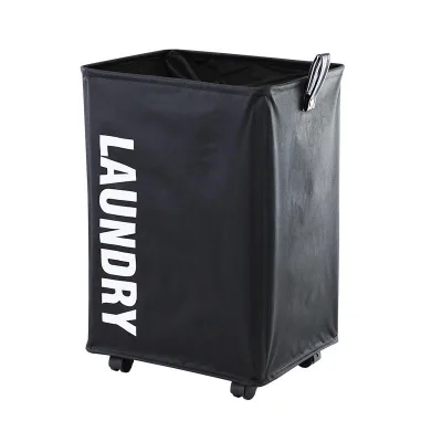 Large Laundry Basket Three Foldable Grid Organizer Basket Waterproof Dirty Clothes Toys Organizers Home Laundry Basket Storage