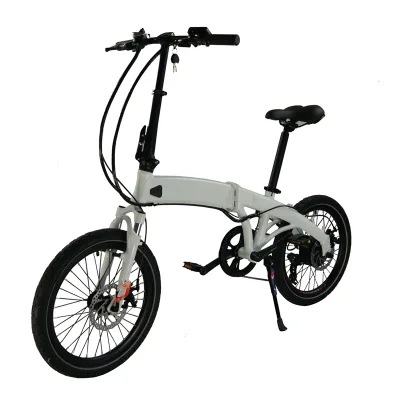 2020 New Design 36V500W E-bike 20 Inch Cheap Bike Folding Electric Bicycle with SHIMANO 6 Speed Gear Pedal Assist Foldable Ebike