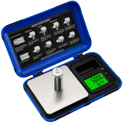 Custom Digital Pocket Scale with 50g Calibration Weight Electronic Scales Food Weight Scale